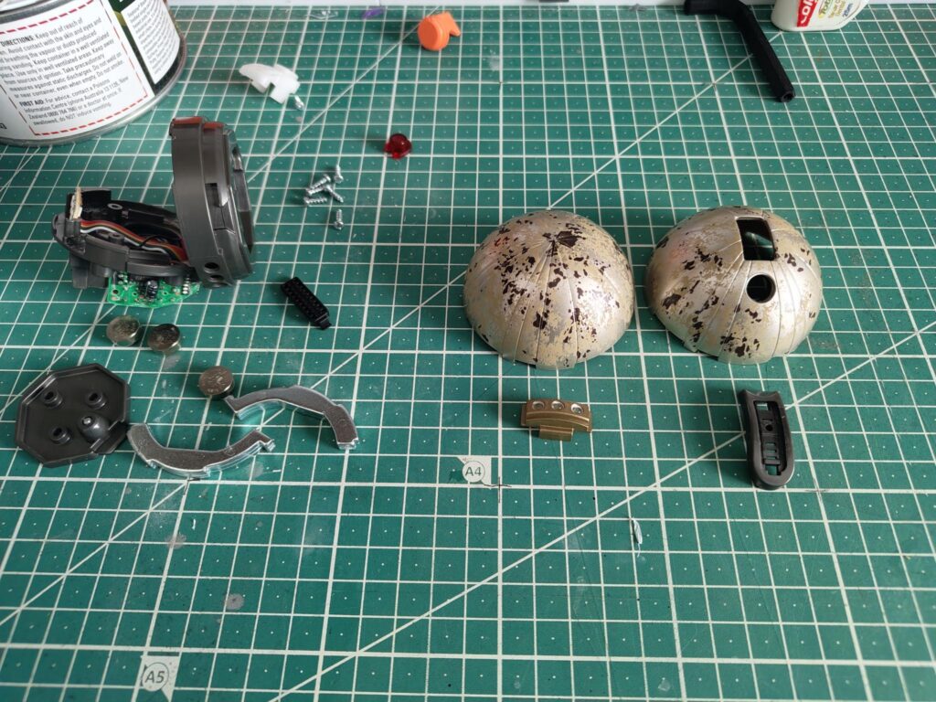 Internals after disassembly